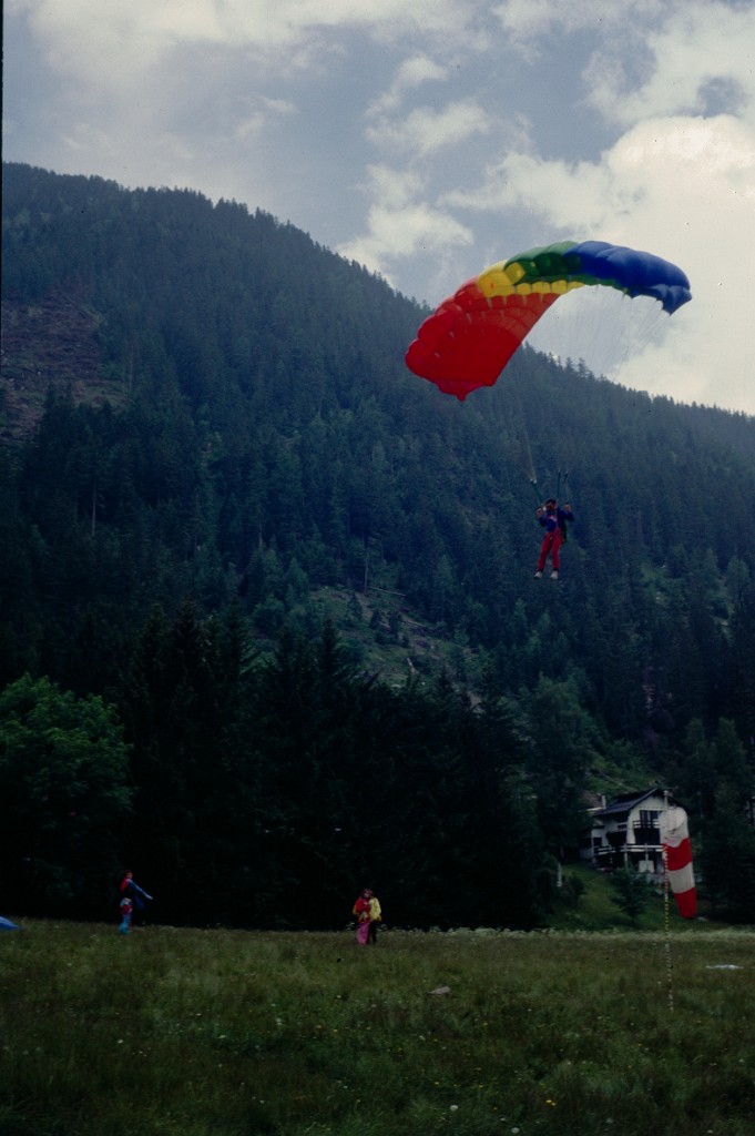 Parapente chamonix 3 1986